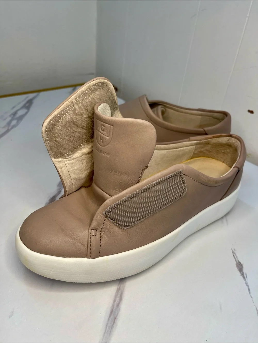 Cole Haan Grandpro Flatform Monk Sneakers Women’s in Optic White 9B